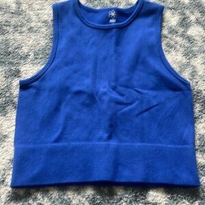 royal blue tank!! sooo cute and vibrant